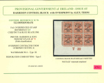 Stamp of Ireland » 1922 (Jul-Nov) Thom Overprints (T25-T41) 1/2d scarlet, specialised study of the S22, T22 control