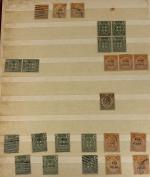 Stamp of Jamaica 1860-99 accumulation in box with a comprehensive collection in printed album