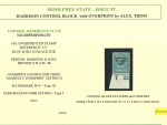 Stamp of Ireland » 1922-23 Thom Three-Line Overprints (T47-T61) 10d turquoise-blue, specialised study of the T22 control