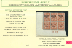 Stamp of Ireland » 1922-23 Thom Three-Line Overprints (T47-T61) 1 1/2d red-brownI, specialised study of the T22 and