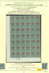 Stamp of Ireland » 1922-23 Thom Three-Line Overprints (T47-T61) 2 1/2d, 4d and 5d, specialised study of the T22 and