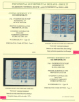 Stamp of Ireland » 1922 (Feb) Dollard Overprints (T1-T14) 2 1/2d, 4d and 9d, specialised study of the S21, S22