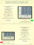 Stamp of Ireland » 1922 (Feb) Dollard Overprints (T1-T14) 2 1/2d, 4d and 9d, specialised study of the S21, S22