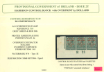 Stamp of Ireland » 1922 (Feb) Dollard Overprints (T1-T14) 2 1/2d, 4d and 9d, specialised study of the S21, S22