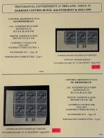 Stamp of Ireland » 1922 (Feb) Dollard Overprints (T1-T14) 2 1/2d, 3d, 4d, 5d, 9d 10d, specialised study of the