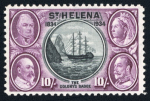Stamp of St. Helena 1856 -1990, comprehensive collection with mint and used with complete sets incl. first issues mint