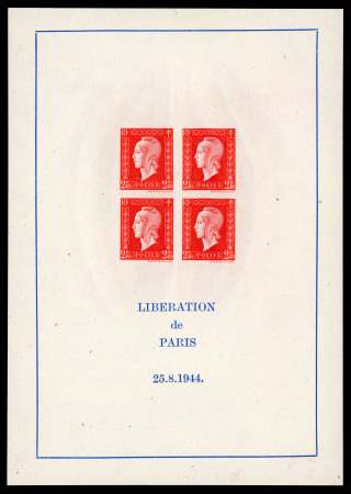 Stamp of France » Blocs et Feuillets 1945, Bloc Dulac non-émis  Y&T n°4 neuf ** MNH, qualité
