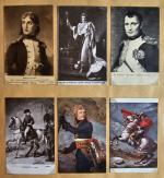 Stamp of France » Cartes Postales Napoleon: 1900s-20s, collection of 393 different picture postcards in an old album