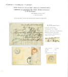 Stamp of Austria » Offices in the Turkish Empire Austrian Post Offices Constantinople incoming mail collection