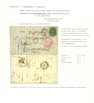 Stamp of Austria » Offices in the Turkish Empire Austrian Post Offices Constantinople incoming mail collection