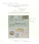 Stamp of Austria » Offices in the Turkish Empire Austrian Post Offices Constantinople incoming mail collection