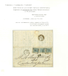 Stamp of Austria » Offices in the Turkish Empire Austrian Post Offices Constantinople incoming mail collection