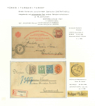 Stamp of Austria » Offices in the Turkish Empire Austrian Post Offices Constantinople incoming mail collection