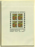 Stamp of Colonies françaises » Colonies Francaise Collections et Lots (Après Indépendance) Sénégal, Ensemble des 3 blocs-feuillets "Hundertwasser"