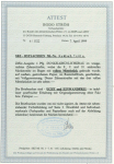 Stamp of Germany » Germany Soviet Zone Germany Soviet Zone Eastern Saxony 1946 4Pf strip of 10 with variety full printed centre (3)