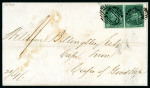 Stamp of Mauritius » 1858-62 Britannia Issues (SG 26-35) 1858 (6 Nov.) entire ex the "Billingsley" correspondence