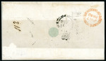 Stamp of Mauritius » 1858-62 Britannia Issues (SG 26-35) 1858 (6 Nov.) entire ex the "Billingsley" correspondence