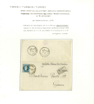 Stamp of Austria » Austrian Levant 1840-80s collection of incoming and outgoing mail