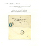 Stamp of Austria » Austrian Levant 1840-80s collection of incoming and outgoing mail