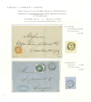 Stamp of Austria » Austrian Levant 1840-80s collection of incoming and outgoing mail