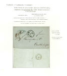 Stamp of Austria » Austrian Levant 1852-60, kleine Zusammenstellung von Briefen aus Konstantinopel