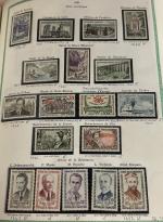 Stamp of France » Collections 1900-1982, lot composé d'une collection bien fournie