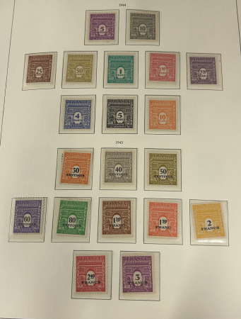 Stamp of France » Collections 1900-1982, lot composé d'une collection bien fournie