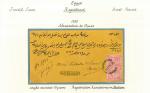 Stamp of Egypt » 1879 De La Rue » Issued Stamps 1880-1884 Attractive balance collection of postal history