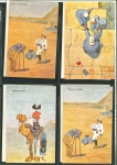 Stamp of Egypt » Collections Postcards: 1940s, group of 57 humorous postcards, mint and used, from various designers, an attractive lot.