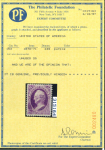 Stamp of United States » 1870-75 National Bank Note Co. and Continental Bank Note Co. Issues 1870, W.Scott 24c purple shade (153) very fine stamp
