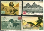 Stamp of Egypt » Collections Postcards: 1900-1920s, assembly of 60 maximum cards, all different