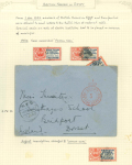 Stamp of Egypt » British Forces in Egypt Small specialised collection mounted and partly written