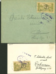 Stamp of Romania » Hungarian Post in Romania Lot of 6 philatelic covers franked with stamps of