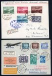 Stamp of Romania » Later Issues Lot of 3 airmail covers, including the 3/10/1937 1