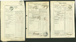 Stamp of Romania » Postal History » Postal Forms 1859-1862 Lot containing 20 waybills for letters,