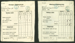 Stamp of Romania » Postal History » Postal Forms 1859-1862 Lot containing 20 waybills for letters,