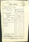 Stamp of Romania » Postal History » Postal Forms 1859-1862 Lot containing 20 waybills for letters,