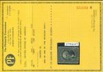 Stamp of United States » 1857-61 Issue 1857-61 12c black unused with part original gum, t