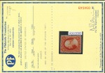 Stamp of United States » 1875 Reprints of the 1857-61 Issue   1875 Reprint 3c scarlet unused, without gum as issued