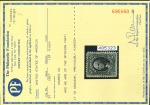 Stamp of United States » 1867 Grill Issue   1867 12c black F. Grill with part original gum, fr