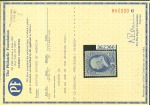 Stamp of United States » 1870-75 National Bank Note Co. and Continental Bank Note Co. Issues 1870 1c ultramarine H. Grill with part original gu