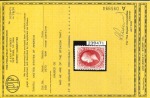 Stamp of United States » 1870-75 National Bank Note Co. and Continental Bank Note Co. Issues 1873 90c carmine with part original gum, 3 well ba