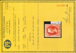 Stamp of United States » 1870-75 National Bank Note Co. and Continental Bank Note Co. Issues 1875 2c vermilion with large part original gum, a