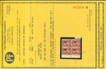 Stamp of United States » 1879-93 Bank Notes Issue -American Bank Note 1883 2c pale red brown marginal mint N.H., tiny na