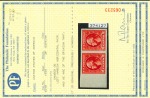 Stamp of United States » 1913-17 Washington Franklin Issue 1918 2c carmine Type VII in marginal horizontal pa