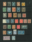 Stamp of United States » Collections 1853-1916 group of 31 mint items (+ Scott 17 used)