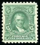 Stamp of United States » Collections 1873-1940 extensive mint accumulation in large stockbook