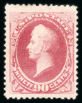 Stamp of United States » Collections 1873-1940 extensive mint accumulation in large stockbook