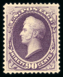Stamp of United States » Collections 1873-1940 extensive mint accumulation in large stockbook