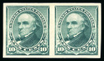 Stamp of United States » Collections 1873-1940 extensive mint accumulation in large stockbook